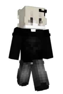 cyberluvv Minecraft avatar full body