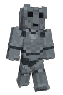 cybermenking Minecraft avatar full body