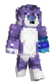 cyberpunkedwolf Minecraft avatar full body