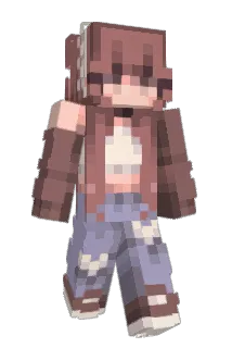cyburjess Minecraft avatar full body