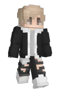 czarnakoszula Minecraft avatar full body