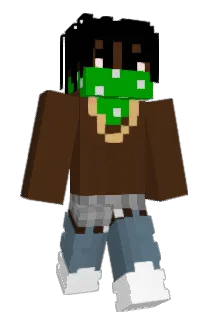 czteropaczek Minecraft avatar full body