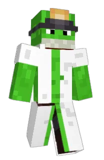Front of frogleader's skin