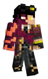 SirCandy12's Minecraft skin wearing the Copper cape