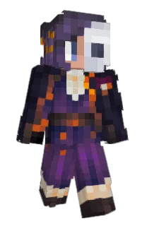 Front of Venipher's skin