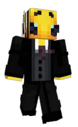 soPatrick's Minecraft skin wearing the Copper cape