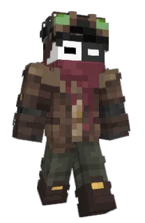 Front of Minecraft skin