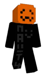 black and clementine Minecraft skin — Classic model