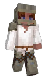 wafer and pearl bush Minecraft skin — Slim model