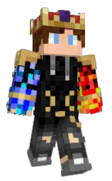 DreamHacker1's Minecraft skin wearing the 15th Anniversary cape