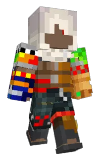 Front of Minecraft skin