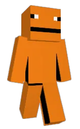 tango and black Minecraft skin — Classic model