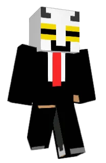 Front of Minecraft skin