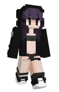 Front of Tiketta's skin