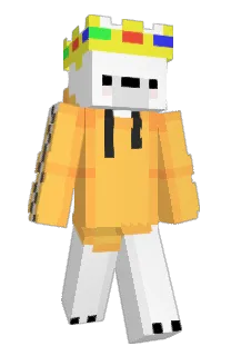Front of Minecraft skin