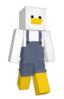 Front of DuckHarvest's skin
