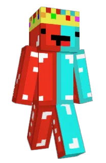Front of LoveSpookie's skin