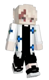 athens gray and black Minecraft skin — Slim model