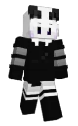 0xxe's Minecraft skin wearing the Aurora cape