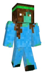 Slim Minecraft skin