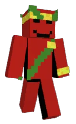 thunderbird and forest green Minecraft skin — Classic model