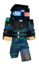 blue dianne and manhattan Minecraft skin — Classic model — first worn by roldi1