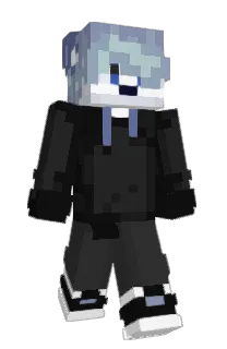 Front of Zimper's skin