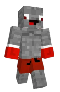 Front of Heck1's skin