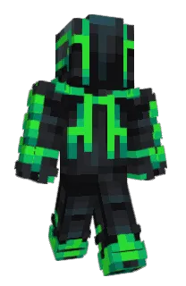 Front of Skuggihond's skin