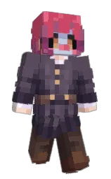 mortar and blackcurrant Minecraft skin — Classic model
