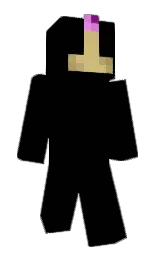 straw and orchid Minecraft skin — Classic model