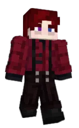 Pixel_Sticks's Minecraft skin wearing the Menace cape
