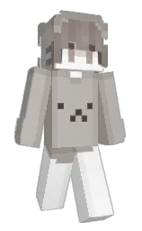 cotton seed and cloudy Minecraft skin — Slim model — first worn by Copylife