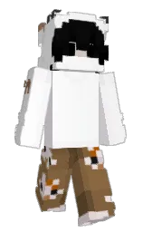 twilight blue and prim Minecraft skin — Slim model — first worn by AirplaneGoBrr