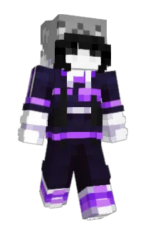 Front of SpookyBlury's skin