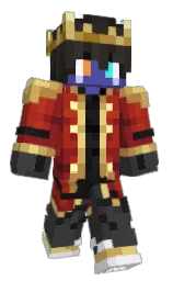 black and roof terracotta Minecraft skin — Classic model — first worn by Phantom5500