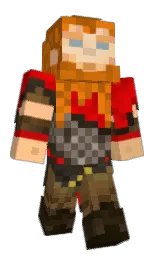 NexusBoii's Minecraft skin wearing the Migrator cape