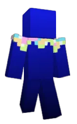 persian blue and arapawa Minecraft skin — Slim model