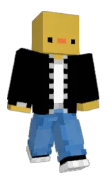 End_R_'s Minecraft skin wearing the Pan cape