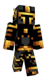 EmperorFury's Minecraft skin wearing the Migrator cape