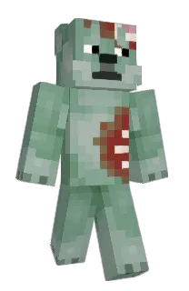 Front of Spikeess's skin