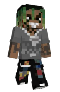Front of Aybe's skin
