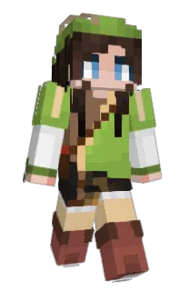Front of Lantrey's skin