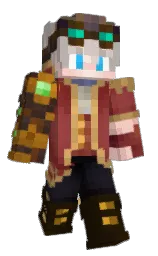 white and acadia Minecraft skin — Classic model