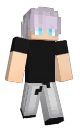 romantic and cod gray Minecraft skin — Classic model