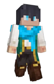 Front of Goladam's skin
