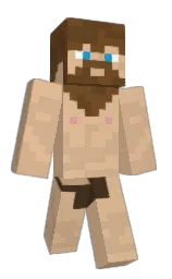 calico and tan Minecraft skin — Classic model