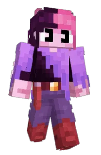 Front of XQwel's skin