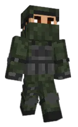 Yormask's Minecraft skin wearing the MCC 15th Year cape