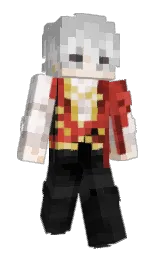 cod gray and silver Minecraft skin — Slim model — first worn by Hyveris